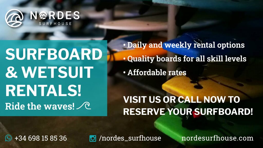 board rentals & wetsuit rentals